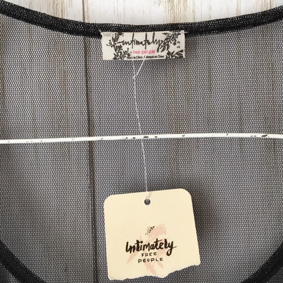 NWT intimately free people Black Marble Cami Tank - Picture 4 of 7